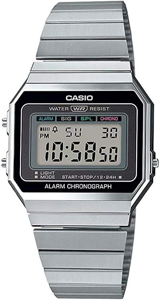 Casio Digital Wristwatch, Vintage Series, A700 Series, Men's, Women's, Overseas Model