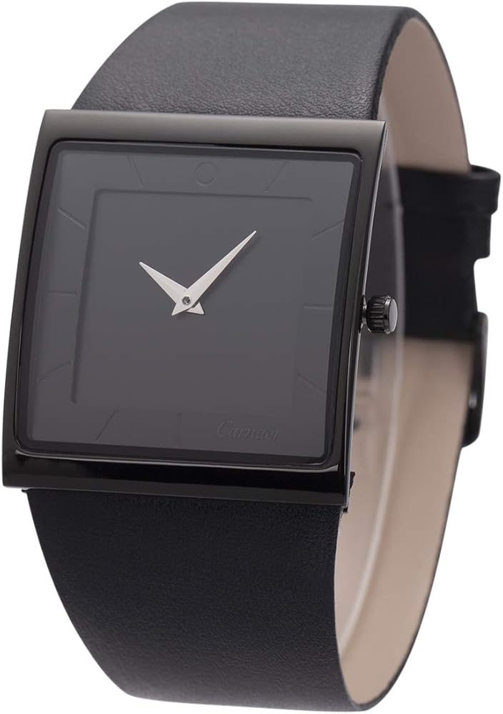 SIBOSUN Mens Watch Men's Square Watches for Men Fashion Minimalist Quartz Wrist Square Watches