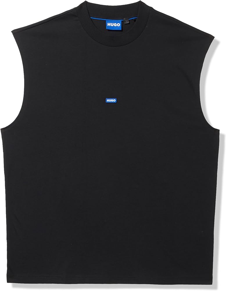 HUGO Men's Small Logo Block Muscle Tank