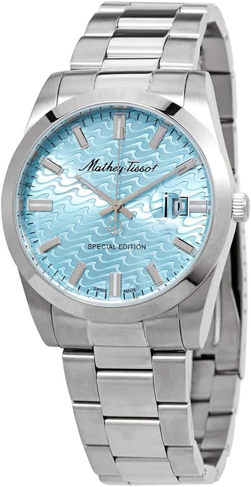 Mathey-Tissot Mathy I Quartz Blue Dial Men's Watch H450SE