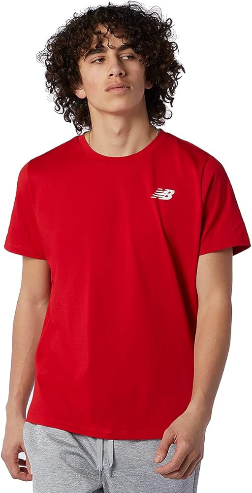 New Balance Men's Heather Tech Short Sleeve 21