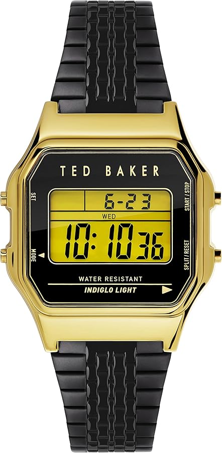 Ted Baker Ted 80's Stainless Steel IP Black Bracelet Watch (Model: BKP80S2039I)