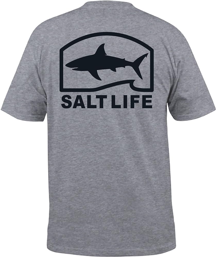 Salt Life Men's Pro Salt Shark Short Sleeve Tee