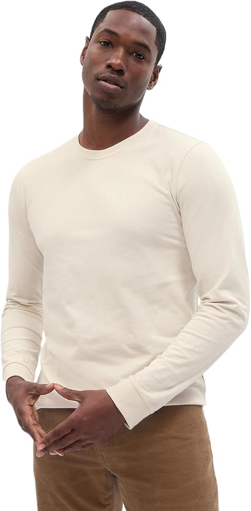 GAP Men's Long Sleeve Everyday Soft T-Shirt