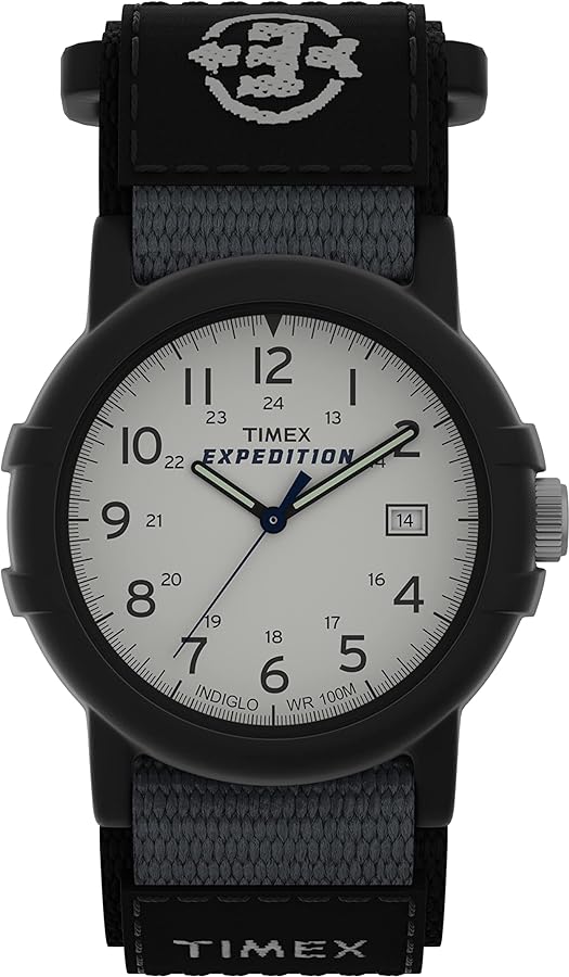 Timex Men's T49713 Expedition Camper Black Fast Wrap Strap Watch