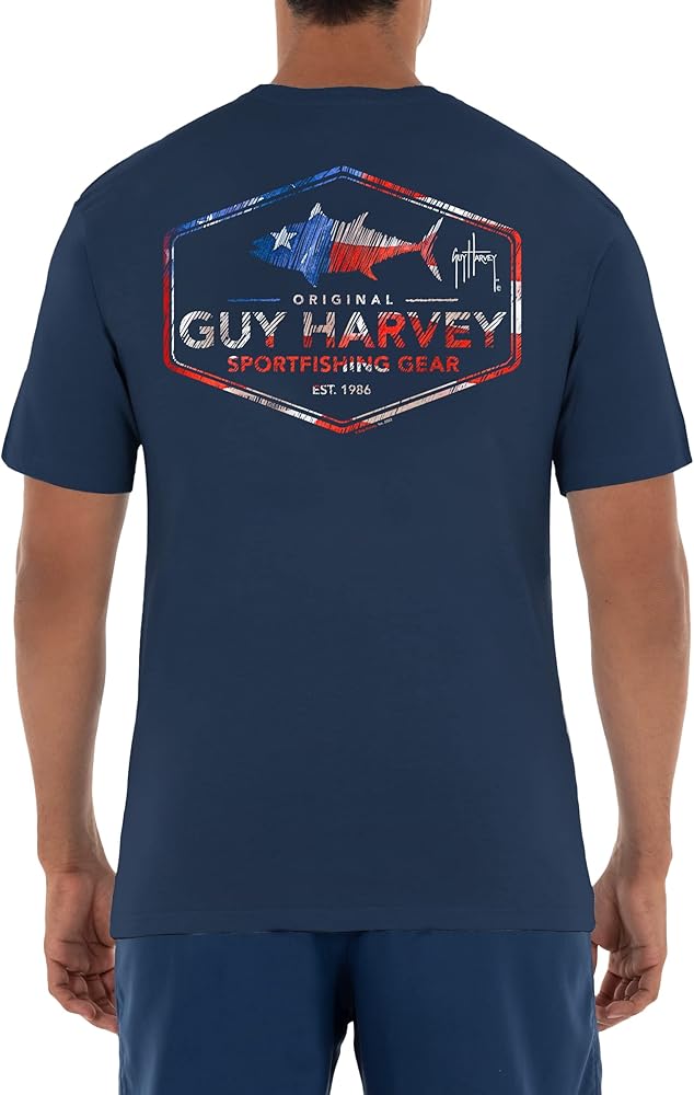 Guy Harvey Men’s Offshore Fish Collection Short Sleeve T-Shirt