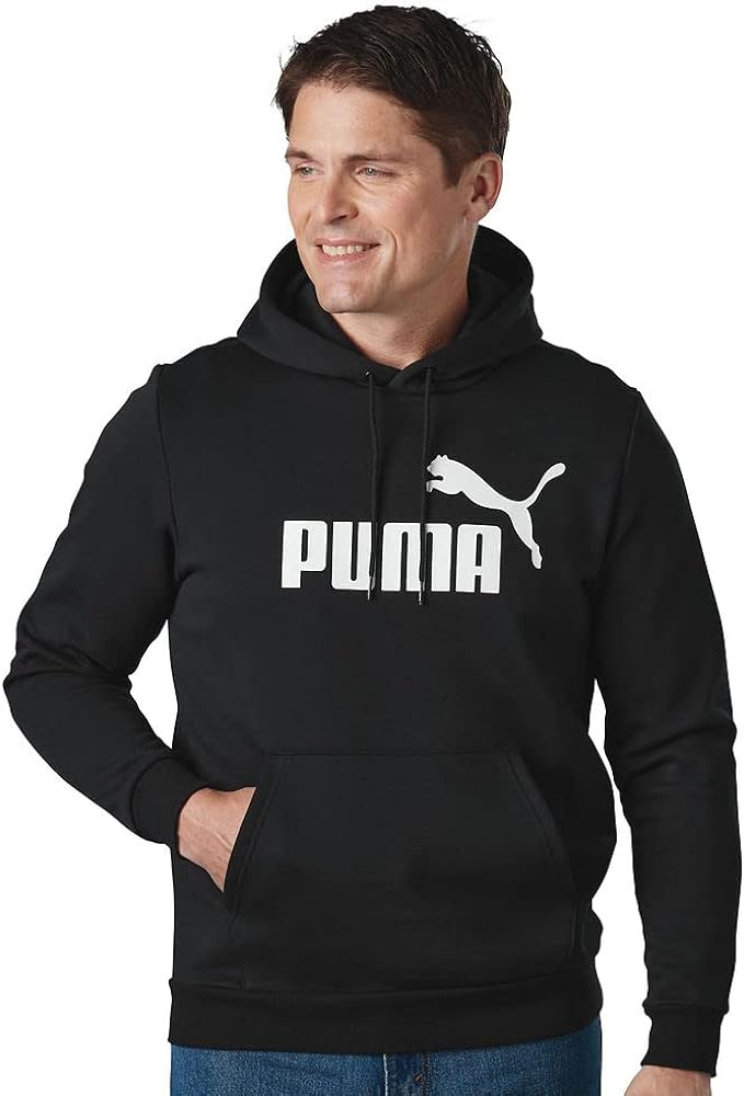 PUMA Men's Essentials Big Logo Fleece Hoodie