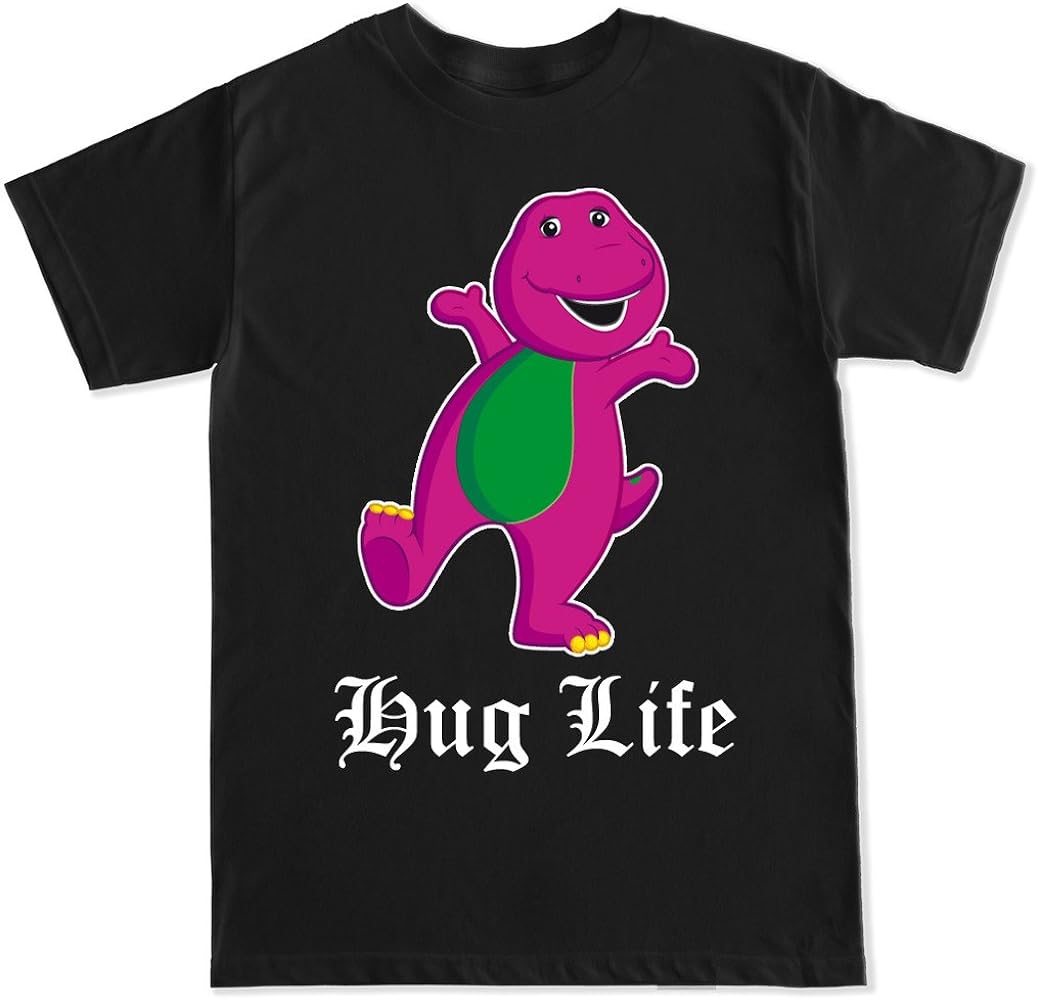 Men's Hug Life Barney T Shirt