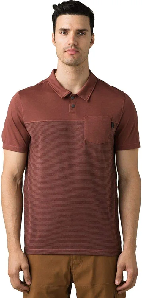 prAna Men's Milo Polo