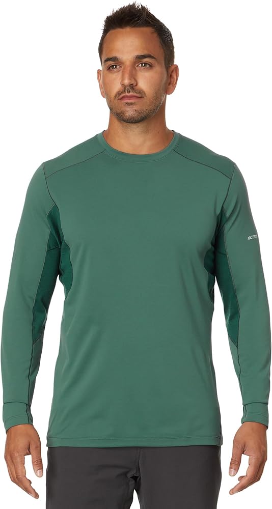 Arc'teryx Rho Hybrid Crew - Sweatshirt for Men - Polyester Fabrication - Nucliex 150 Underarm - Pullover Style