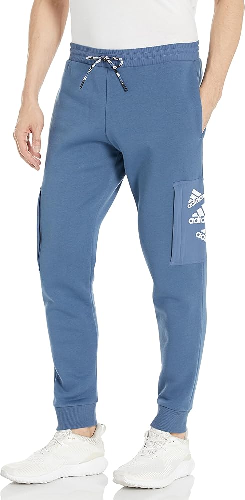 adidas Men's Essentials Brandlove Fleece Pants