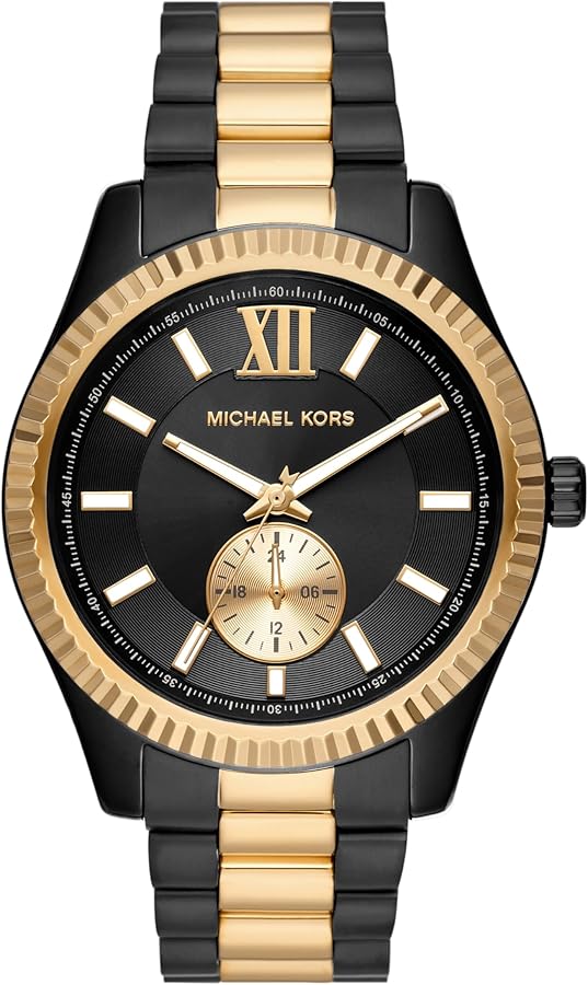 Michael Kors Lexington Men's Watch, Stainless Steel Bracelet Watch for Men