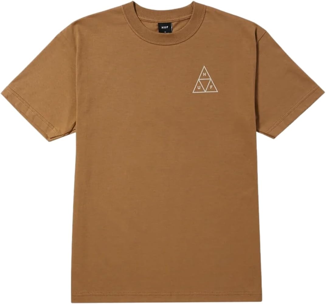 HUF Set Triple Triangle Short Sleeve T-Shirt - 100% Pre-Shrunk Cotton T-Shirt