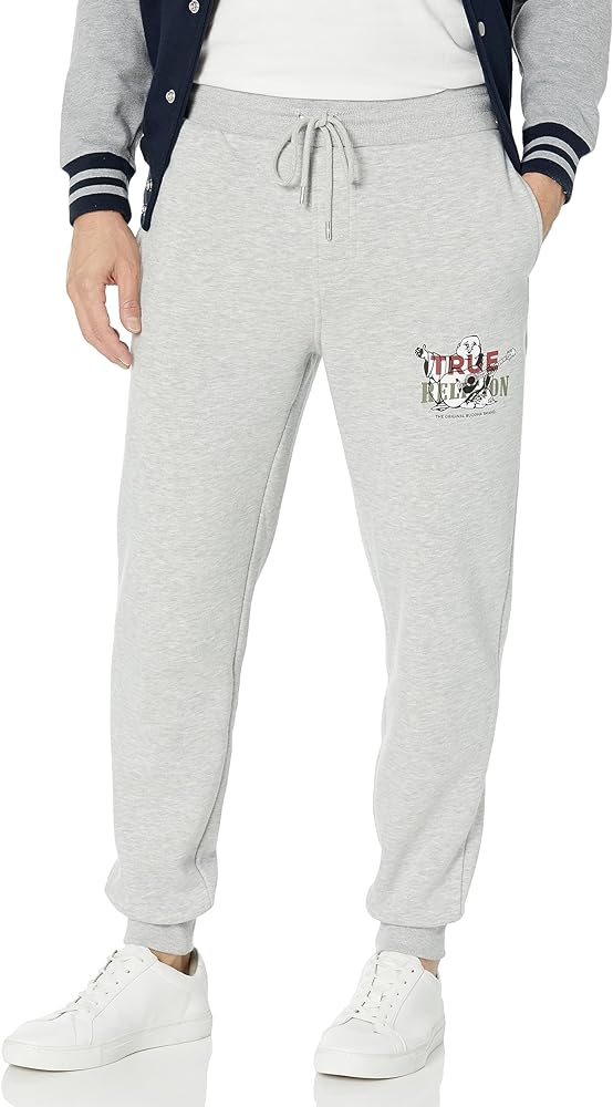 True Religion Men's Classic Branded Jogger