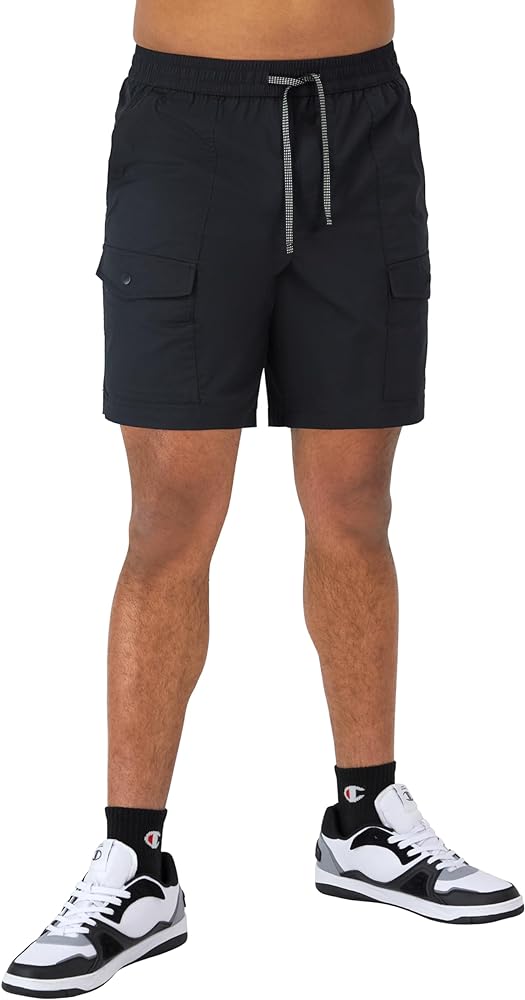 Champion Men'S Shorts, Champion Cargo, Men'S Shorts With Pockets, Comfortable Men'S Shorts, 8