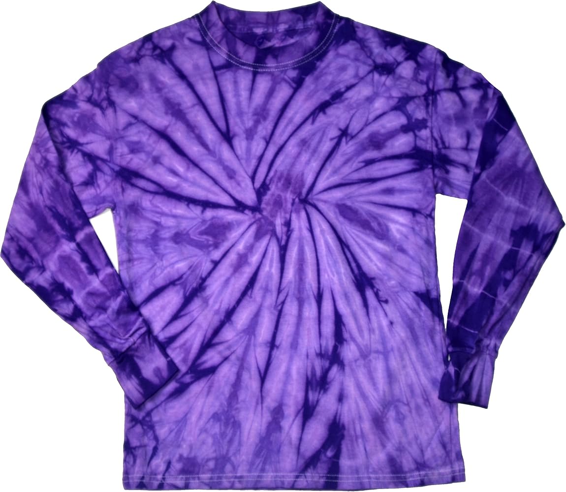 Colortone Youth & Adult Tie Dye Long Sleeve T-Shirt