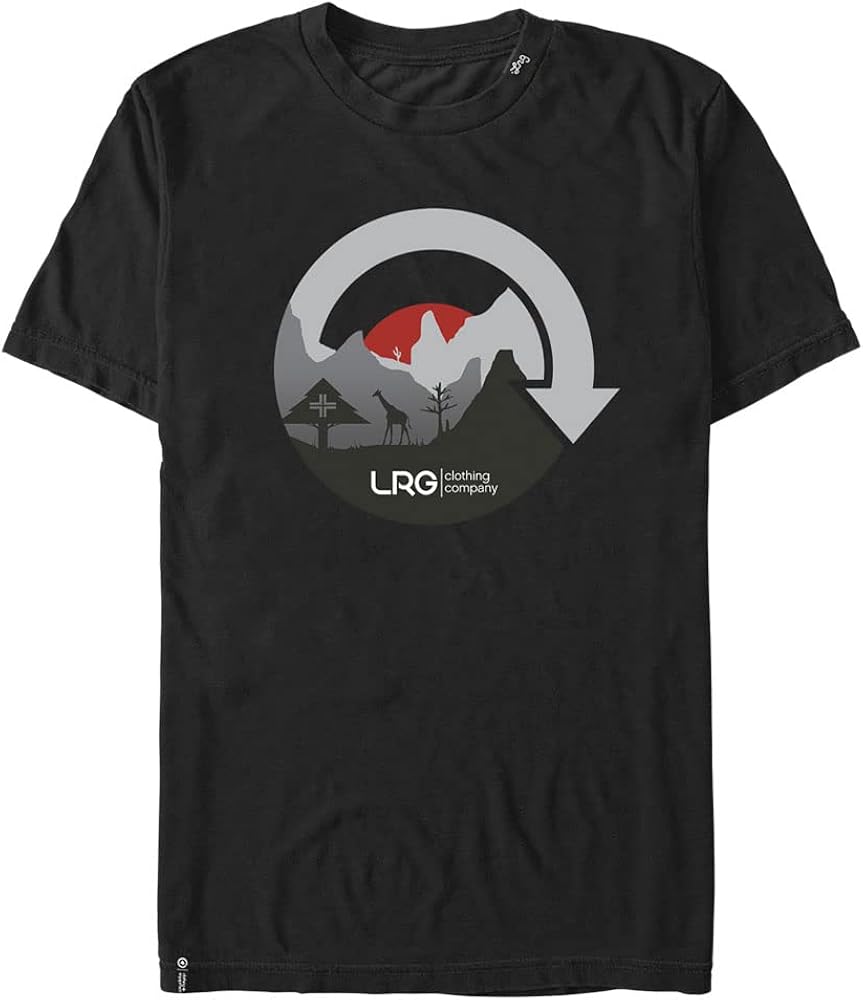 LRG Lifted Research Group Valley Cycle Young Men's Short Sleeve Tee Shirt