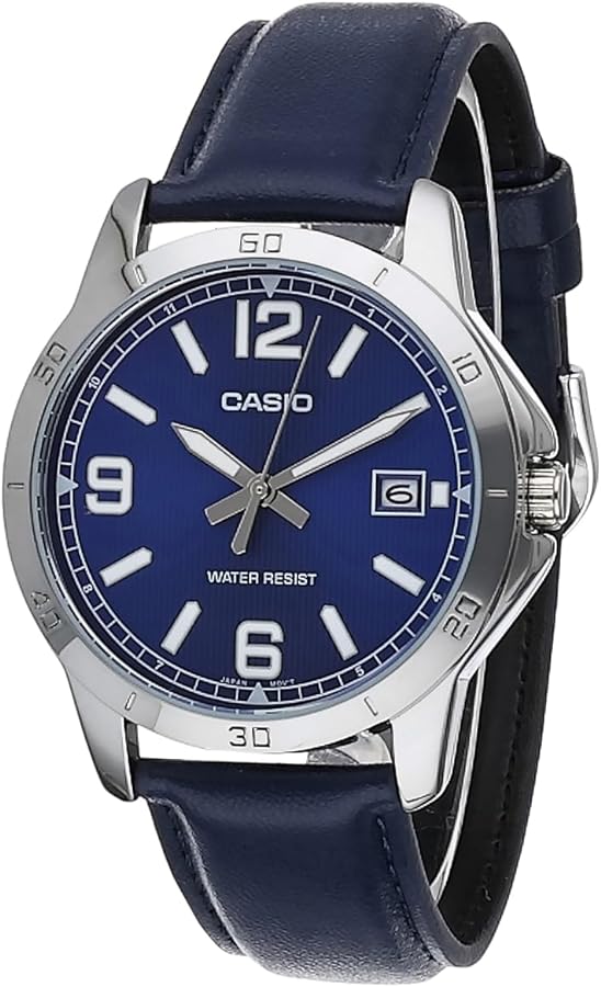 Casio MTP-V004L-2B Elegant Watch, blue, Classic