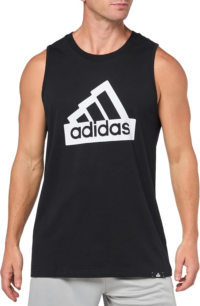 adidas Men's Modern Essentials Graphic Tank Top