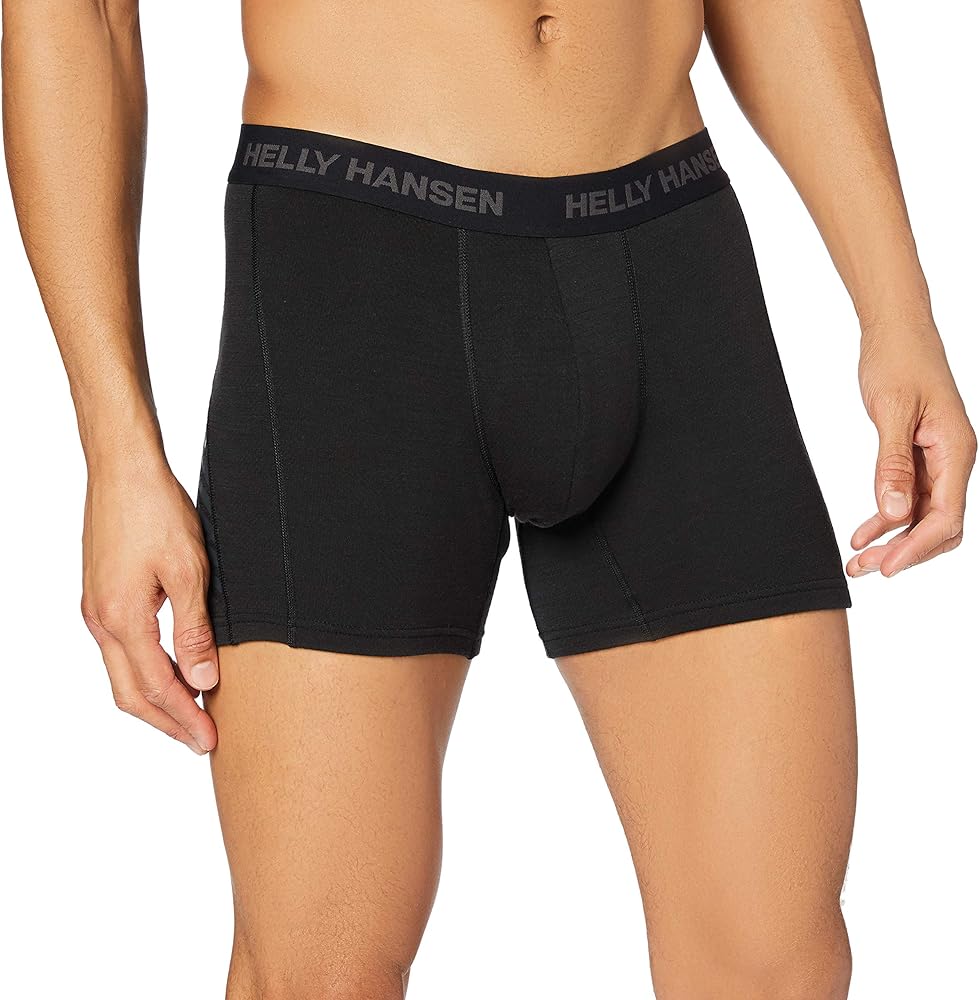 Helly-Hansen 48354 Men's Lifa Merino Boxer Windblock