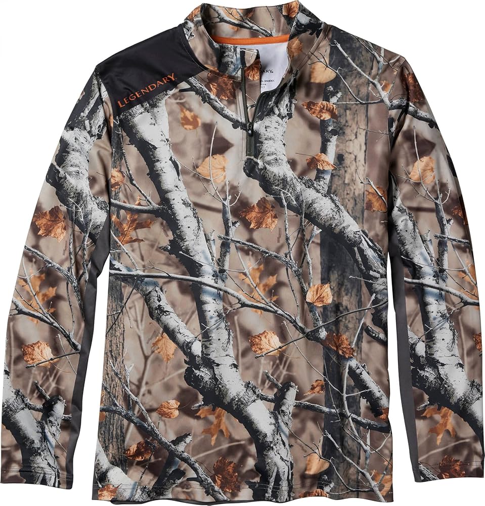 Legendary Whitetails Men's Shoal Performance 1/4 Zip Shirt