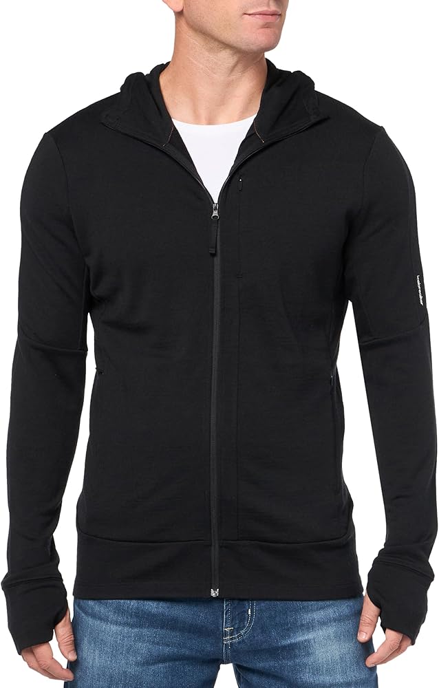 Icebreaker Men Merino 260 Quantum Iv Ls Zip Hoodie