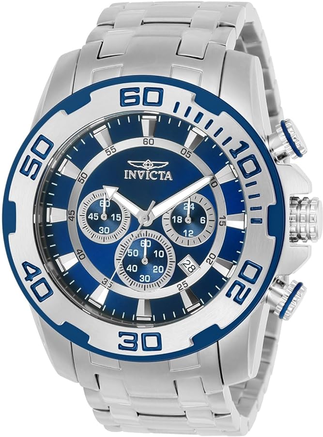 Invicta Men's 22319 Pro Diver Analog Display Quartz Silver Watch