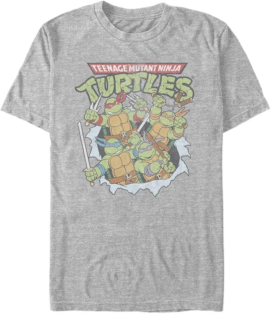 Nickelodeon Men's Big & Tall Classic Turtle Group