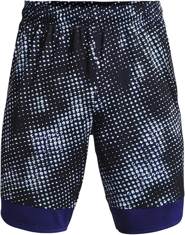 Under Armour Men's Train Stretch Printed Shorts L Blue