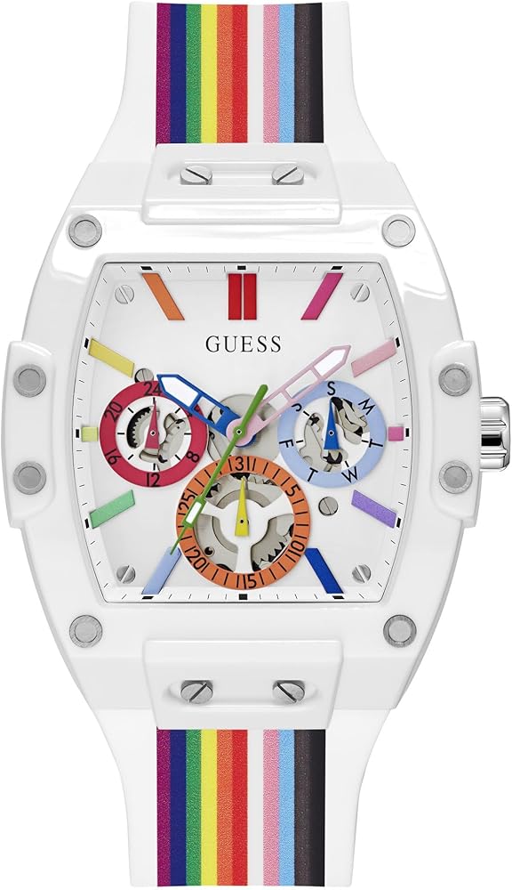 GUESS Silicon Multifunction Watch