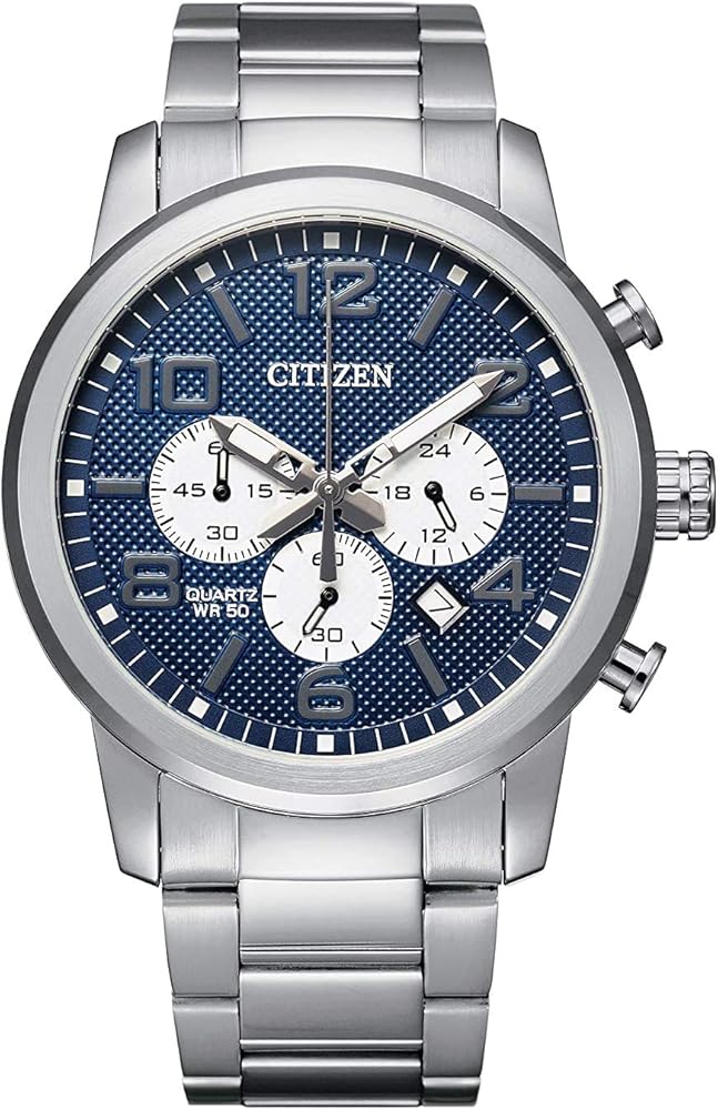 Citizen Chronograph Quartz Blue Dial Men's Watch AN8050-51M