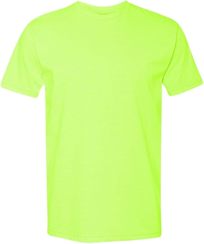 Next Level Men's CVC Crew S NEON YELLOW