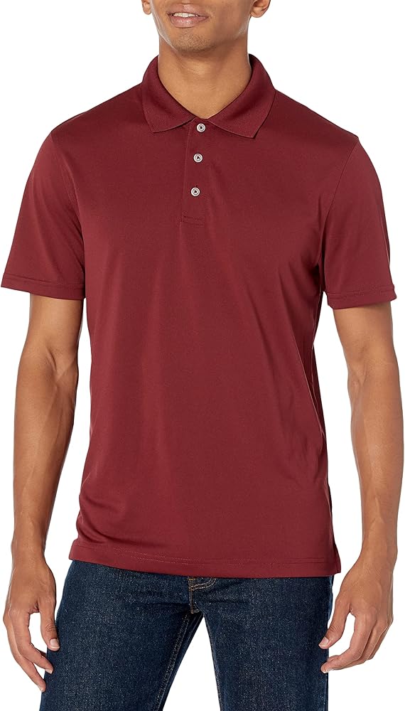 Amazon Essentials Men's Slim-Fit Quick-Dry Golf Polo Shirt