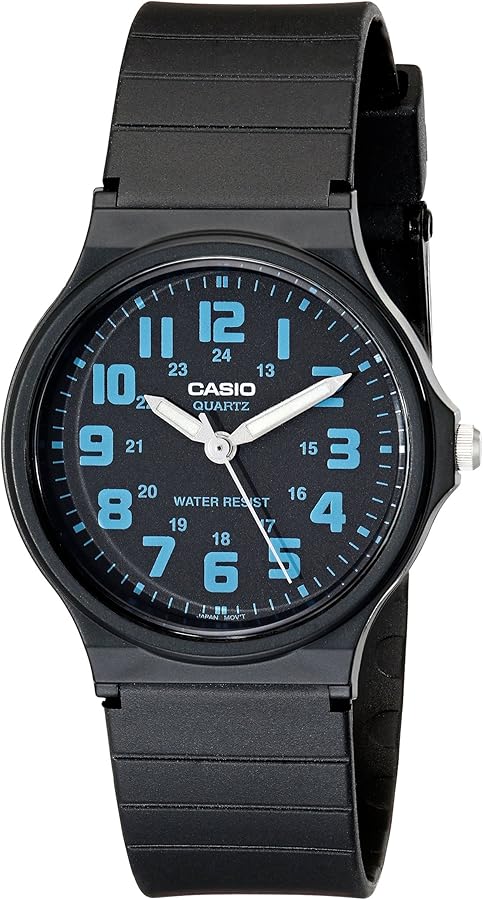 Casio Unisex MQ-71-2BCF Classic Luminous Hands Analog Display Quartz Black Watch