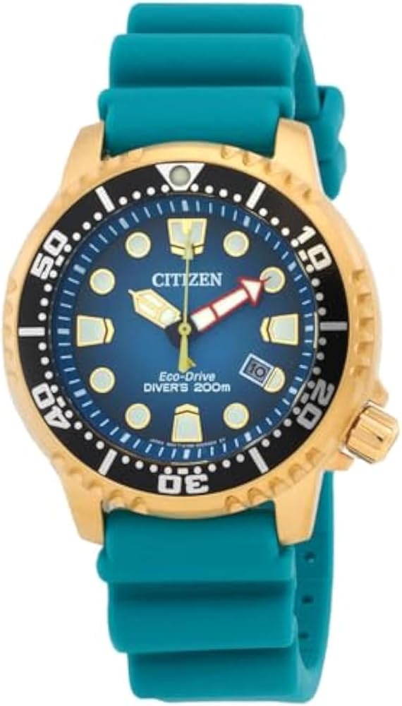 Citizen Eco-Drive Promaster Dive Turquoise Dial Men's Watch BN0162-02X