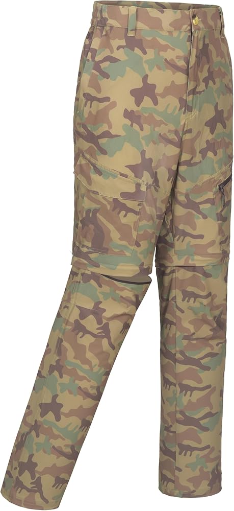 Little Donkey Andy Men's Stretch Convertible Pants, Zip-Off Quick-dry Hiking Pants, UV Protection, Lightweight