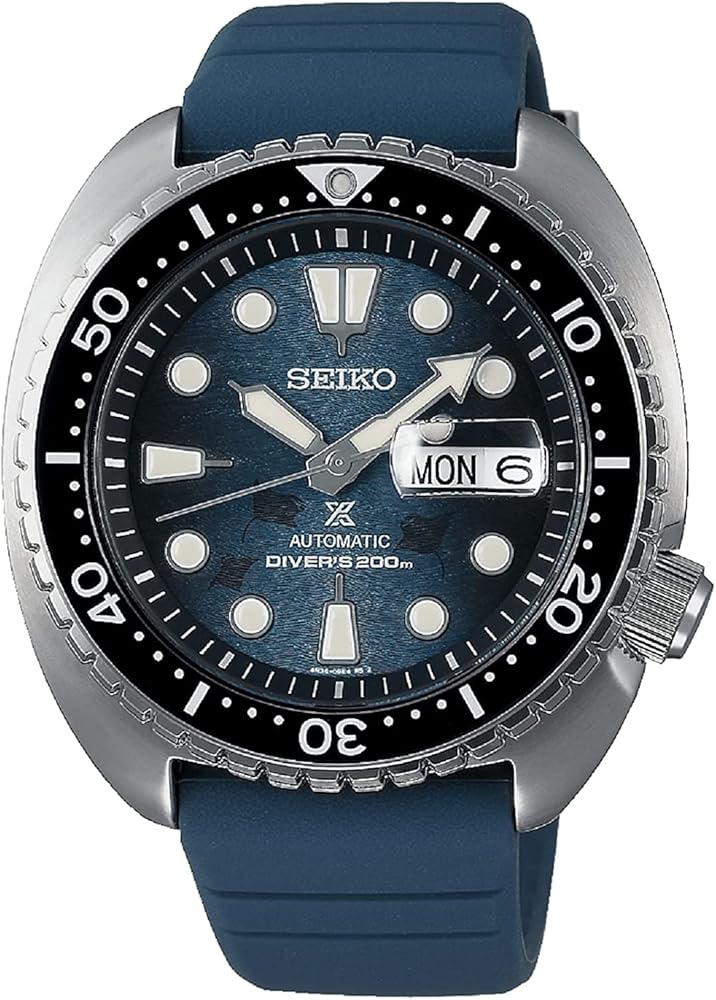 SEIKO Automatic Watch for Men - Prospex Automatic Diver - Rotating Bezel, 200m Water-Resistant