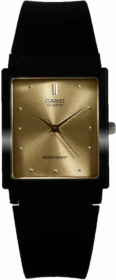 Casio Mq38-9a Men's Rectangular Classic 3-Hand Analog Watch