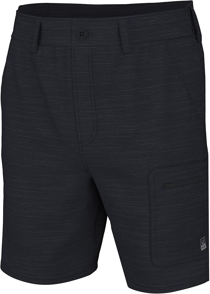 HUK Men's Next Level Pattern 7", Quick-Drying Fishing Shorts