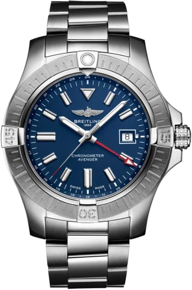 Breitling Avenger Automatic GMT 45 Mens Watch