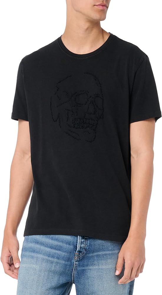 John Varvatos Men's Knot Skull Tee