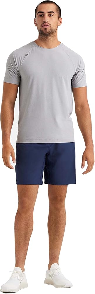 Rhone 9" Mako Mens Shorts, Anti Odor, Unlined Mens Gym Shorts, Moisture Wicking Workout Shorts for Men