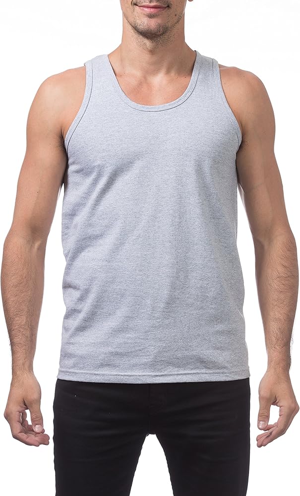 Pro Club Men’s Heavyweight Cotton Tank Top Outerwear