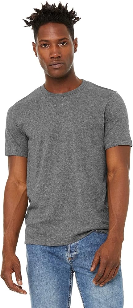 Bella + Canvas Unisex Sueded T-Shirt 2XL DEEP HEATHER