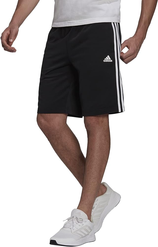 adidas Men's Tall Size Warm-up Tricot Regular 3-Stripes Shorts