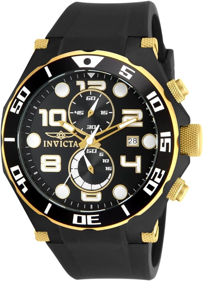 Invicta Men's 15396 Pro Diver Analog Display Japanese Quartz Black Watch