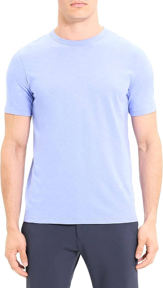 Theory Men's Essential Cosmos Slub Cotton Tee