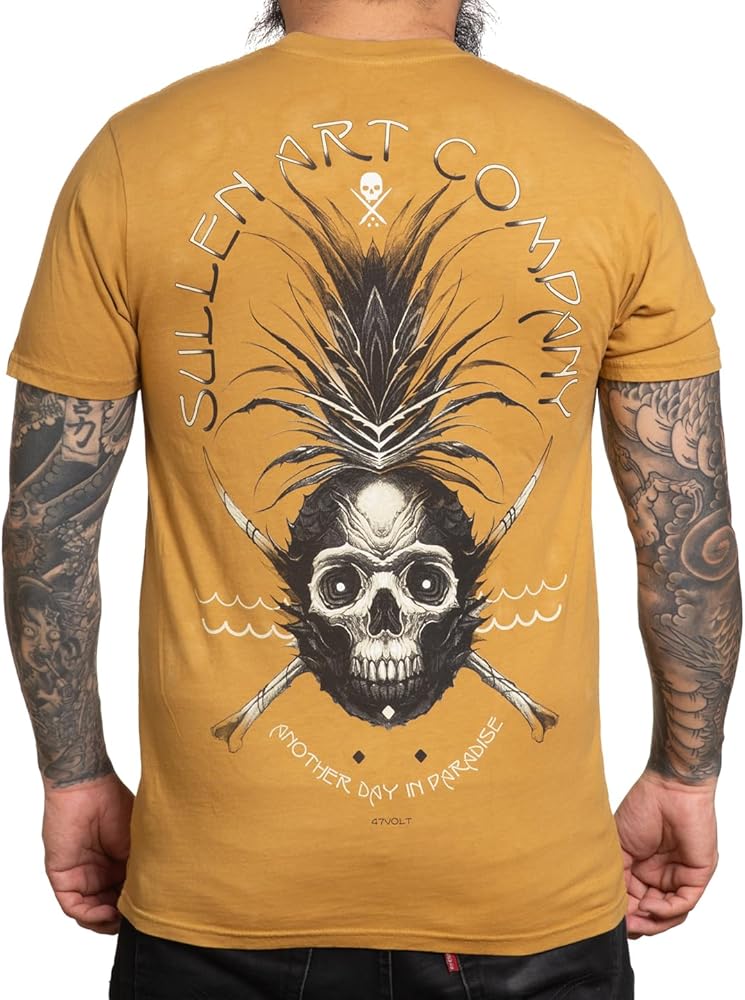 Sullen Men's Sweet Death Artist Series Tattoo Lifestyle Graphic Art Premium Short Sleeve Tee