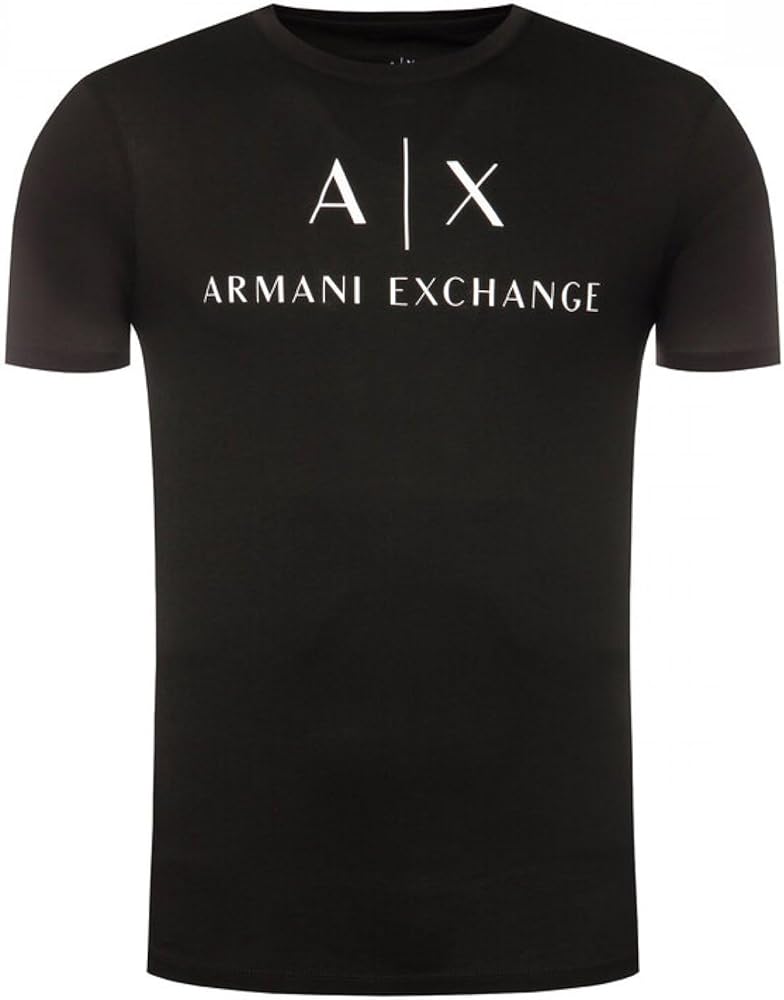 Armani Exchange Men's Classic Crew Logo Tee T Shirt