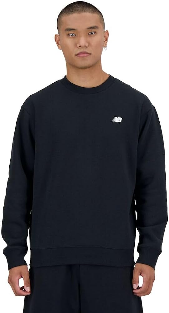 New Balance mens Sport Essentials Fleece Crew